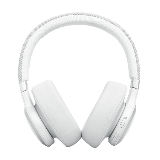 JBL Live 770NC - White - Wireless Over-Ear Headphones with True Adaptive Noise Cancelling - Back image number null